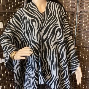 Poncho Cape Cardigan